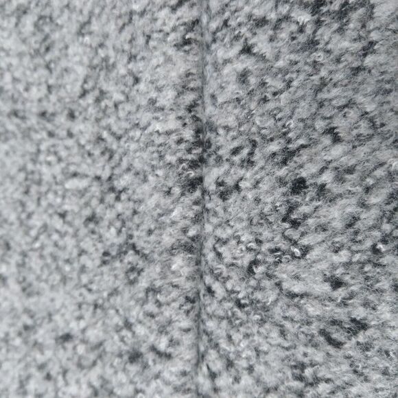 LOFT Ann Taylor Gray Marled Fleece Fabric Mini Length Circle Skirt Women's Small - Picture 11 of 12